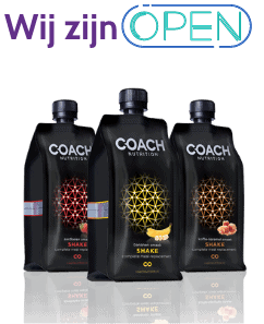 wij zijn open shake to go en wij zijn open