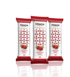 Coach Nutrition Aardbei crunchreep